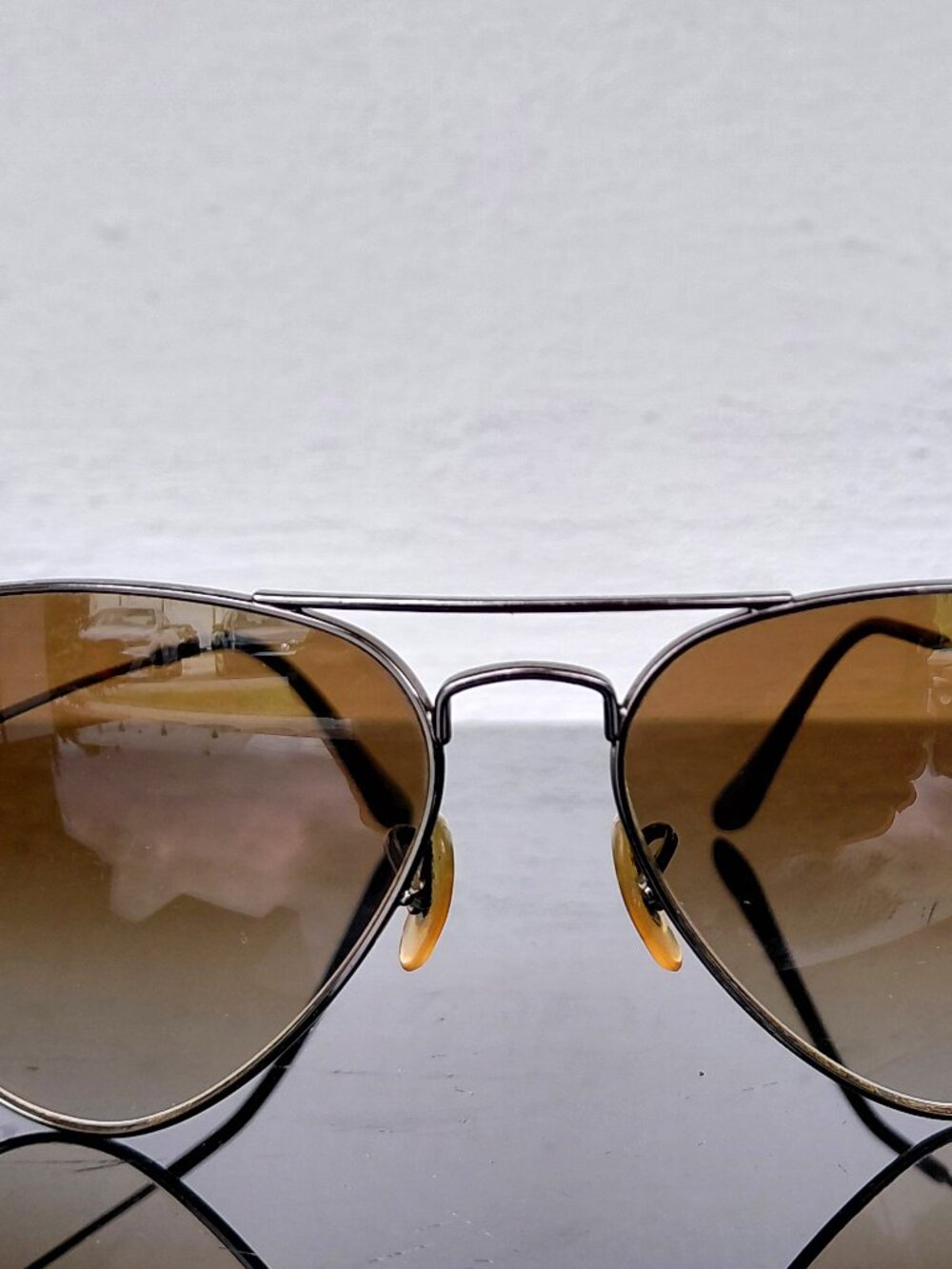 Ray-Ban Aviator Large Metal Bronze Brown Gradient Sunglasses RB3025 58mm